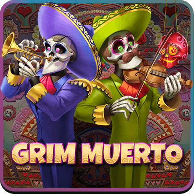 Grim Muerto gokkast logo