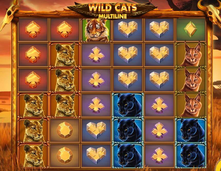 Wild Cats Multiline screenshot