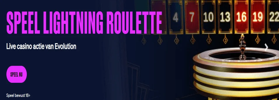 Betcity Live Casino Lightning Roulette