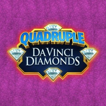 QuadrupleDaVinciDiamonds gokkast logo