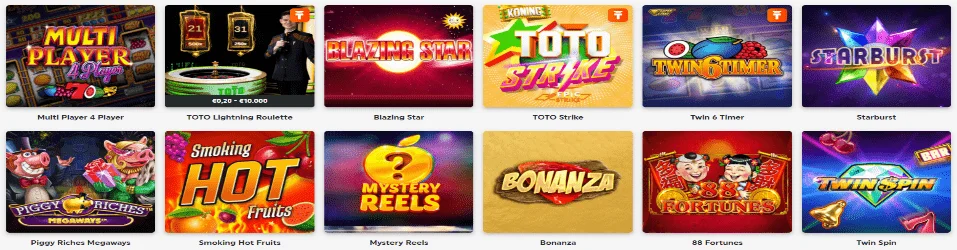 Toto Casino Games