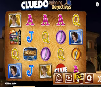 Cluedo Spinning Detectives Slot Gratis spelen