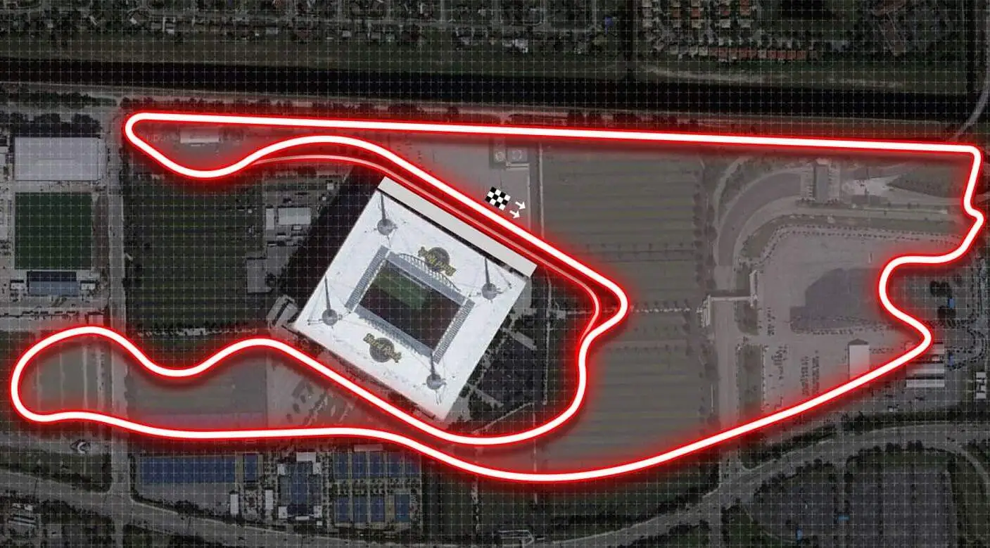 F1 GP Miami circuit