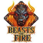 Beasts of Fire slot logo