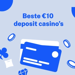 Beste €10 euro deposit casino’s