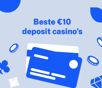 €10 euro deposit casino's