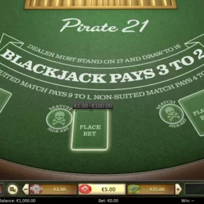 Pirate 21 blackjack Mobile Image